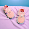 Pink Baby Soft Bottom Walking Sneakers Toddler Rubber Sole Cartoon Character First Walkers Infant Shoes SH7168F