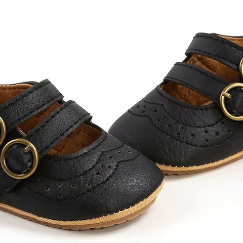 Black Baby Girls Shoes SH7089B