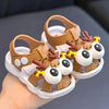 Deer Brown Soft Sandals SDL7547B