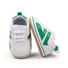 Infant White Simple Sports  - Non-Slip Rubber Sole Shoes SH7163H