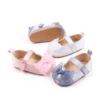 Pink Infant Baby Girls' Soft Sole Anti-Slip and Breathable Princess Shoes SH7109C