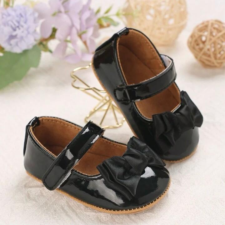 Baby Girls Black Shoes SH7096B