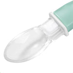 Green Color Babay Soft Silicone Spoon FS111D