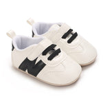 White & Black Baby Shoes SH7120B