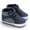 Dark Blue High Booties BTS9085C