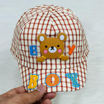 Children's Fashion Brown Boy Cap CP5017B