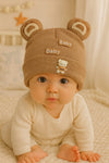 Skin Color Fashion Baby Warm Winter Wool Cap (0 Months - 24 Months) CP5084B