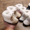 Golden & White Toddlers Winter Fashionable Boys And Girls Shoes SH7155B