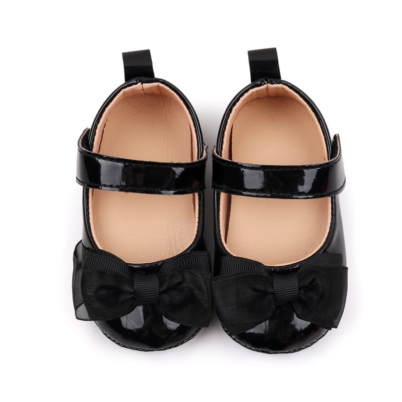 Black Butterfly Bow Shoes SH7110D