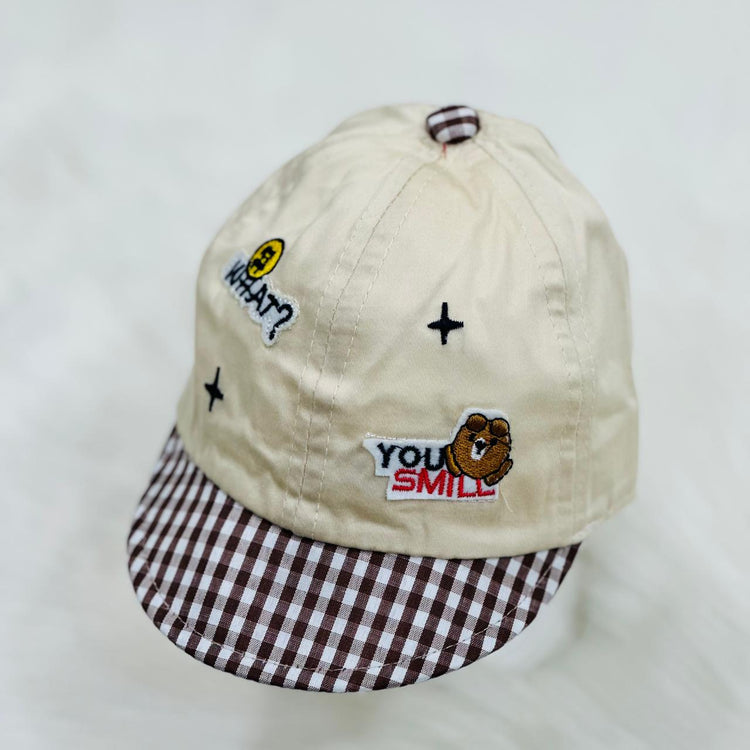 Cream Color You Smill Cap CP5039E