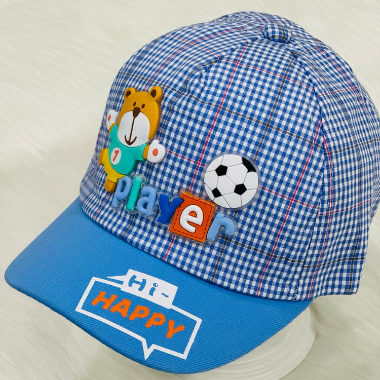 Children's Fashion Sky Blue Player Cap CP5019A