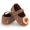 Soft-Soled Breathable Princess Shoes for Baby Girls, Featuring Cute Embroidery And Easy Slip-On Design SDL7549E