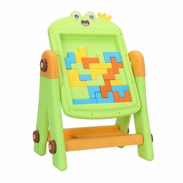 Parrot Green Kids Draw Writing Board Set BCP1034A