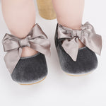 Gray Fashionable Baby Girl's Shoes SH7142C