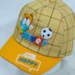 Children's Fashion Yellow Player Cap CP5019D