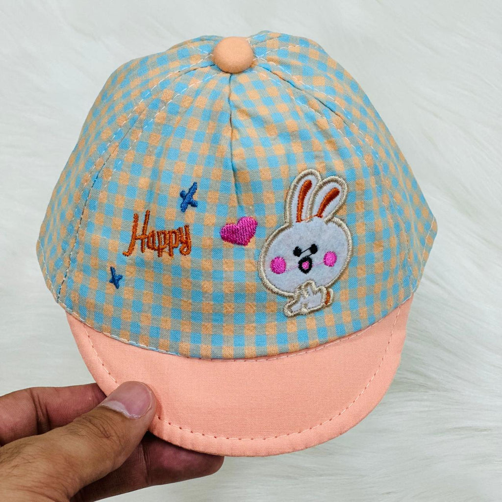 Fashion Baby Peach Happy Face Cap CP5038C