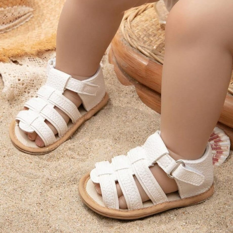 White Summer Sandals SDL7519B