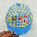 Fashion Baby Sky Blue Happy Face Cap CP5038B