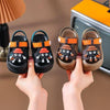 Kids Pink Lightweight Breathable Sandals - Non-Slip PVC Sole with Hook & Loop Closure, Low-Top Open-Toe Casual Suitable for Spring Summer Sandals SDL7571A