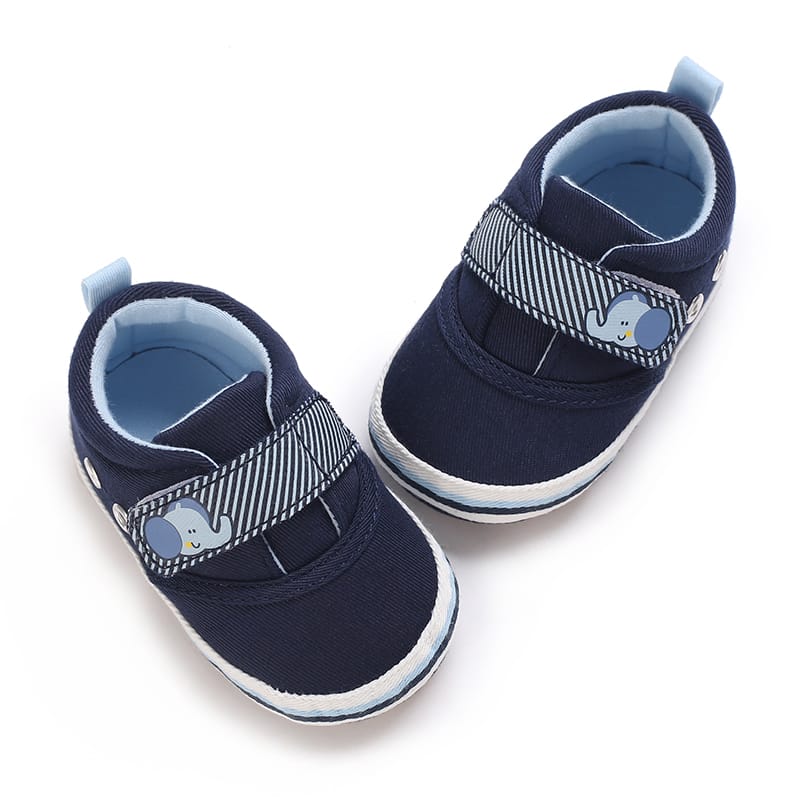 Navy Blue Elephant Shoes SH7081B