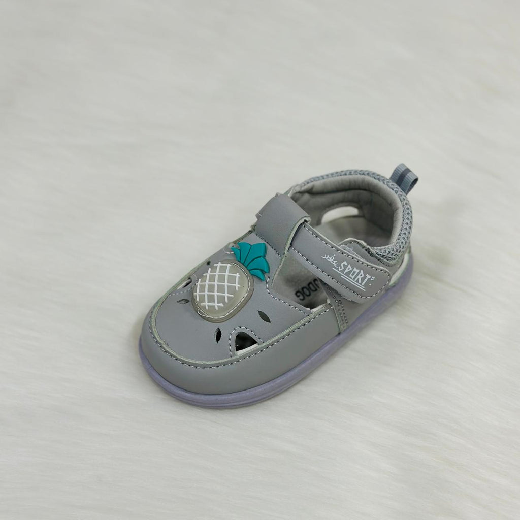 Gray Baby Casual Sandals SDL7527C