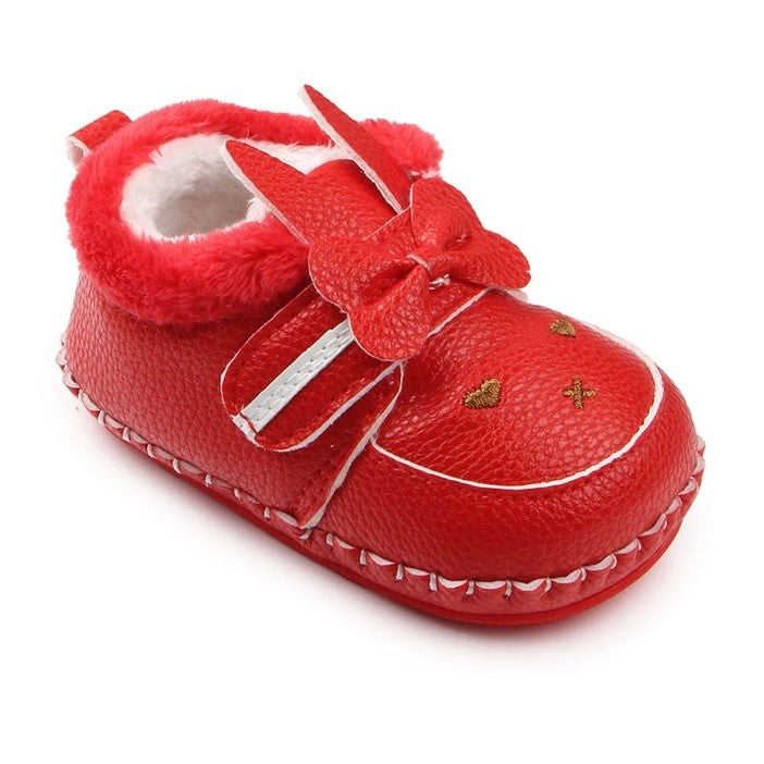 TYY Red Fur Shoes SH7013B