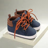 Blue Children's Baptism Booties, Kids' Sports Shoes, Breathable Soft Sole Casual Toddler Walking  Booties BTS9123D
