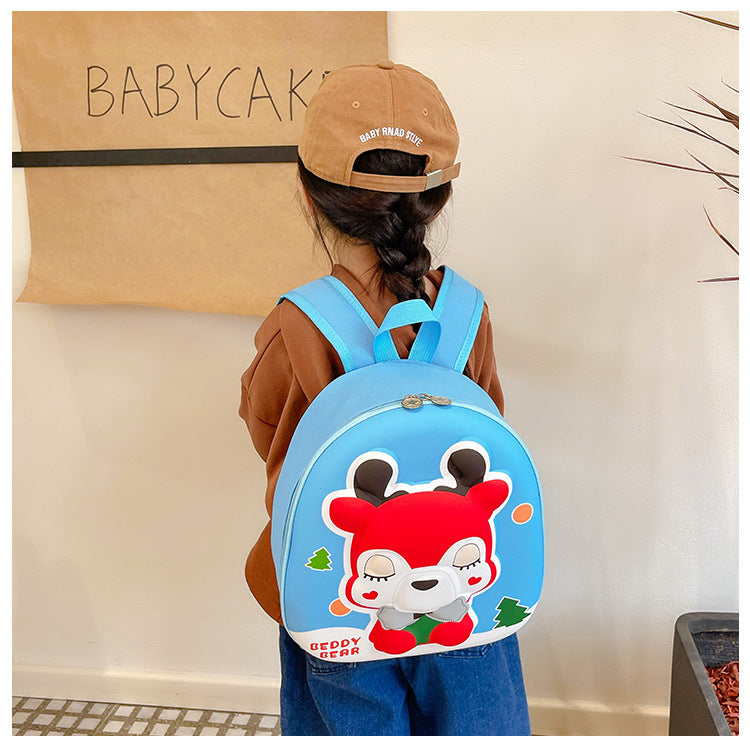 Sky Blue Beddy Bear Character Premium Quality Bag for Kids BG5522