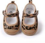 Leopard Printed Baby Girls Shoes SH7146A