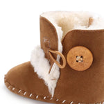 Brown Cute Comfortable Baby Warm Shoes SH7149B