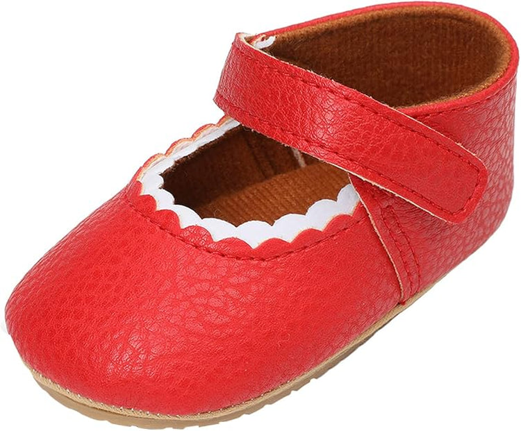 Red Fashionable Baby Girl's Shoes SH7141A