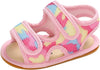 Pink & Yellow Camouflage Summer Cool Sandals SDL7534B