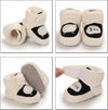 Off White Sheep Baby Fleece Warm Shoes SH7152A