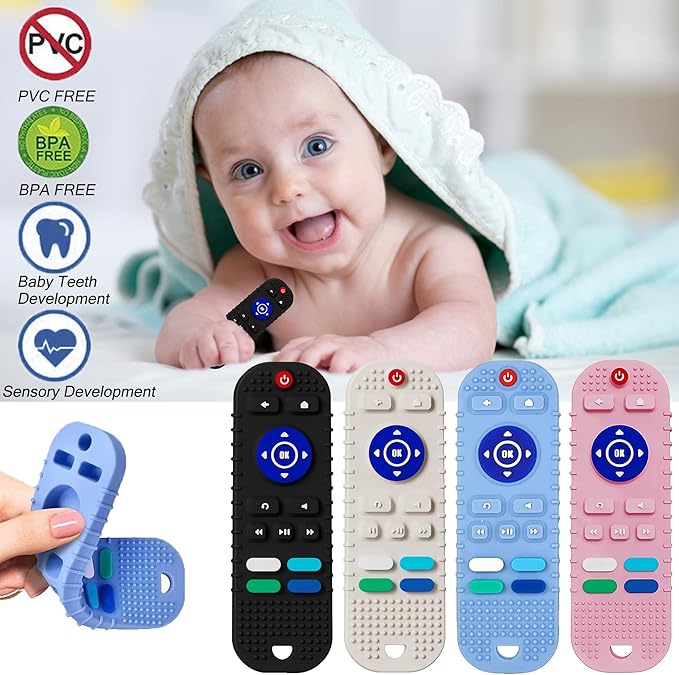 Pink TV Remote Shape Toddlers Theether BCP1033D