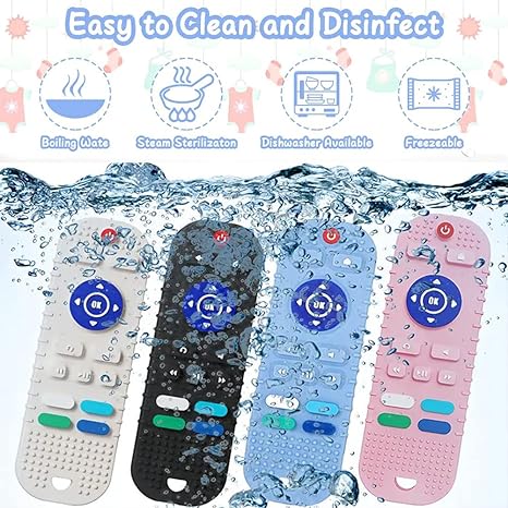 Gray TV Remote Shape Toddlers Theether BCP1033A