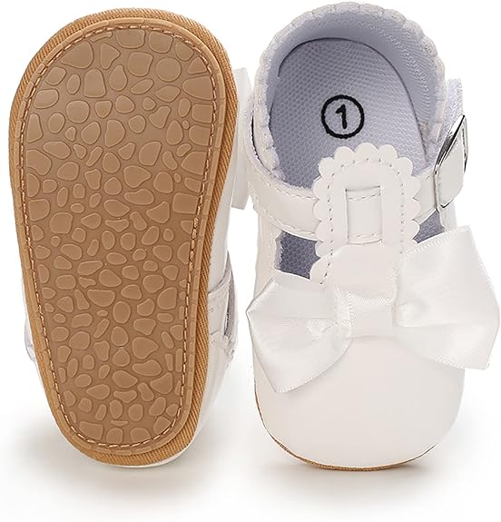 Baby Girls Casual Princess White Shoes SH7092A