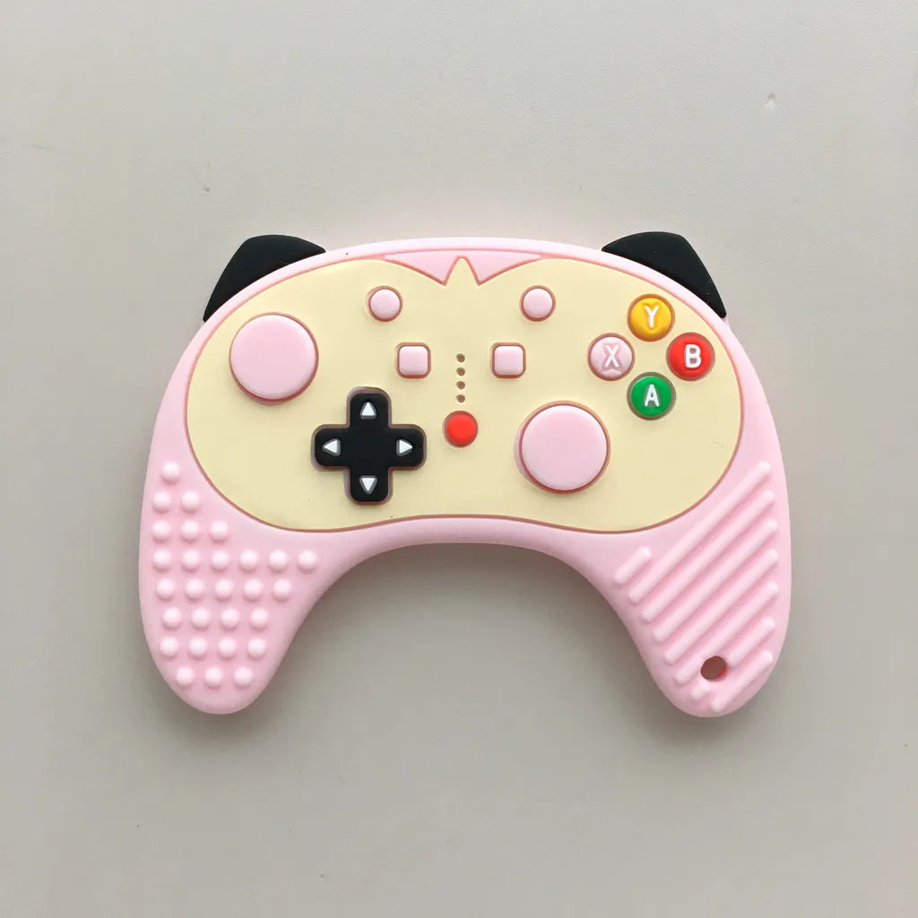 Pink Pastel Gamepad Teether BCP1043C