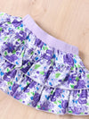 3pcs Baby Infant Girls Cute Floral Embroidered Crop Top & Skirt & Hat Set Clothes For Summer Outdoor Clothing FD6109G
