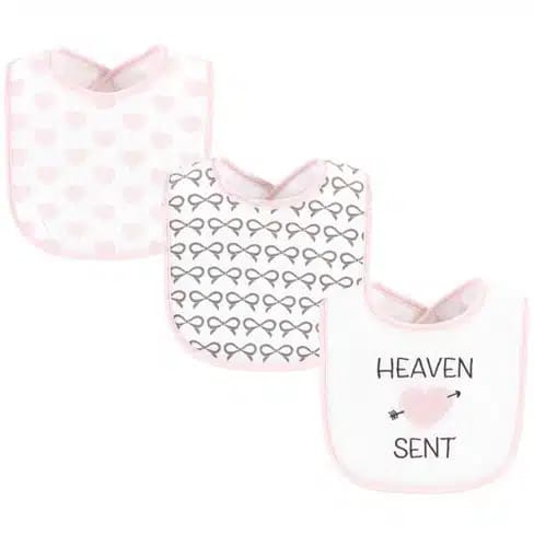 HD 3 Pieces White Bibs Set BB2016E