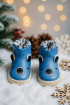 Blue High Quality Toddler Imported Winter Soles SH7173A