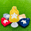 Yellow Winter Warm Star Knitting Hat Cap CP5002B