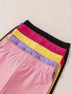 JF 5pcs Bows Print Pants For Baby Girls LG6123A