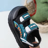 Children Black Summer Sandals for Boys - Shoes - Soft-Soled Sandals SDL7572C