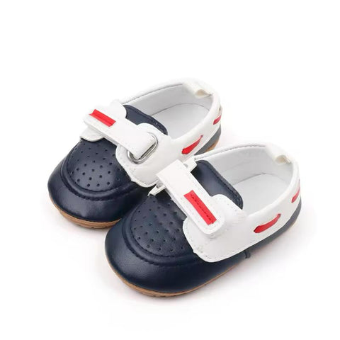 Blue & White High Quality Infant Walking Shoes SH7116C