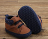 Brown Baby Boy Booties BTS9125A