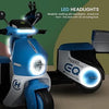 Battery Operated Scooty with Light, Music & Storage for Kids BCP1062E