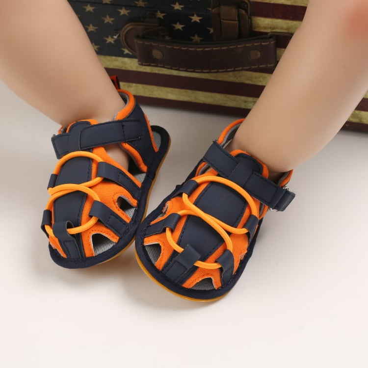 Orange & Blue Sandals SDL7508C