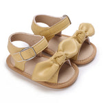 Golden Sandals with Bow SDL7502B