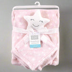 HB Plush Blanket with Security Blanket, Star Girl TB6519A