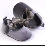 Gray Fashionable Baby Girl's Shoes SH7142C